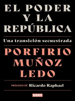 cover image of El poder y la república